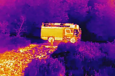 Thermal Search and Wide-Area Scanning