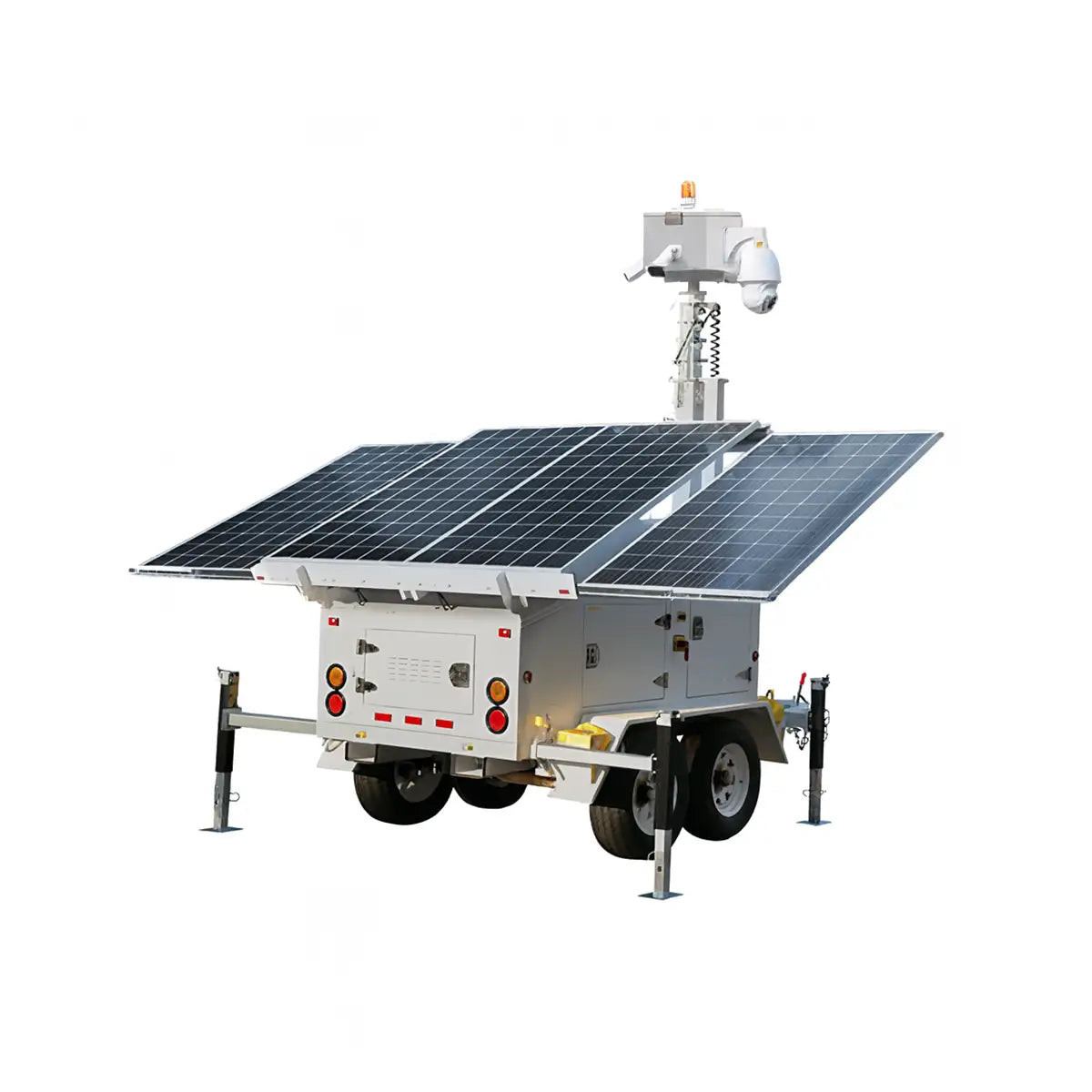 Solar Surveillance Trailer VTS4P-M with Drone Platform