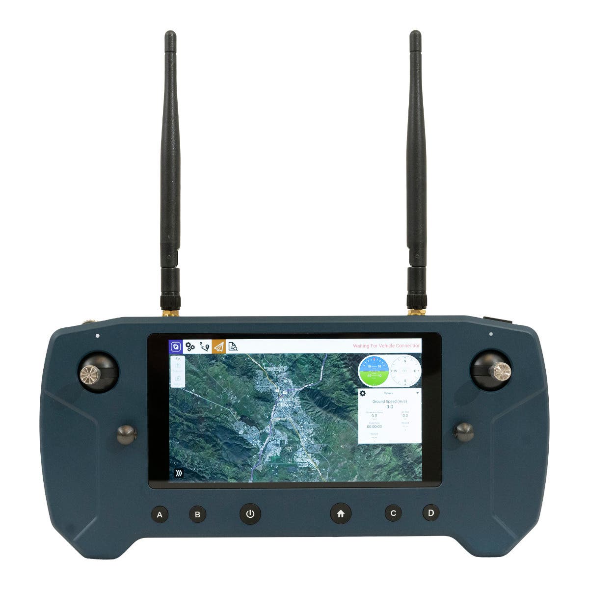 Inspired Flight IF800 Quadcopter with Blue Herelink GCS, 2 batteries, charging set, and rugged case