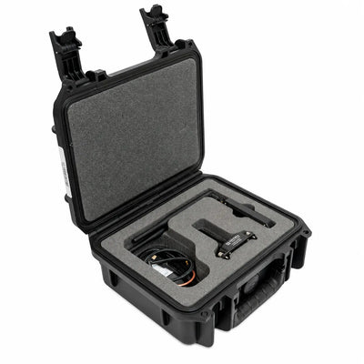 Inspired Flight Sentera RTK/PPK module and cables in an open rugged case