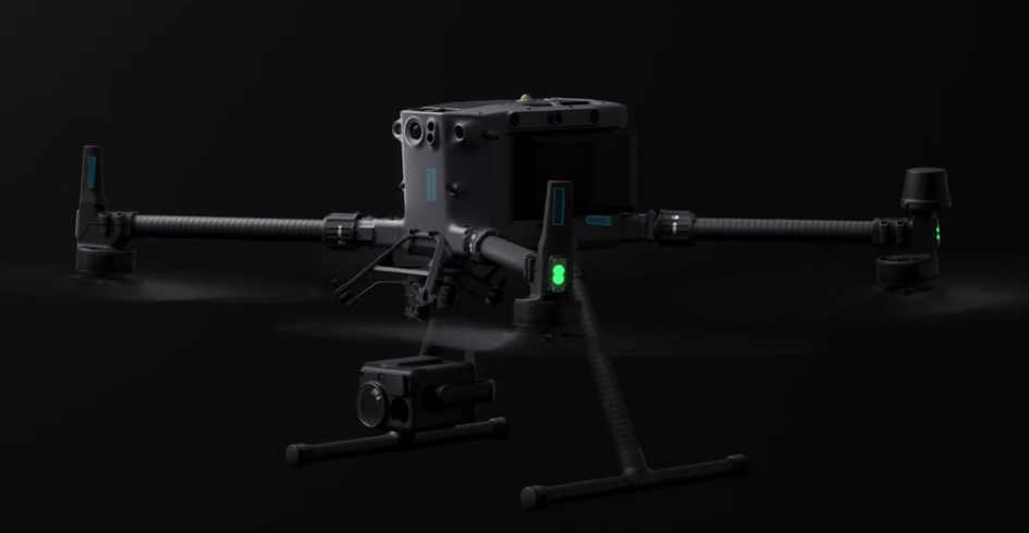 Image of stationary DJI Matrice 350 RTK drone