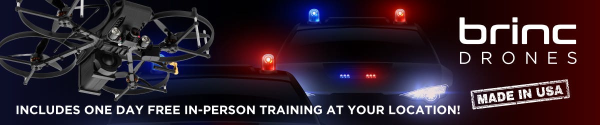 FREE 1-day in-person training at your location with each BRINC drone order  